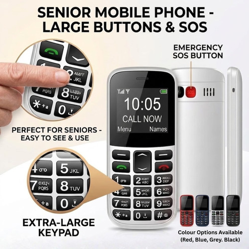 Big button mobile phone - big,